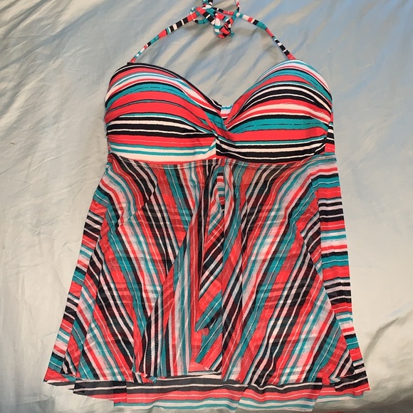 XL Merona Convertible Halter Tankini - Picture 6 of 7